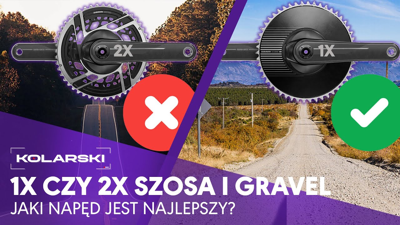 Sram chce zniszczyć napędy 2x w rowerach? Jaki napęd wybrać - 1x czy 2x? Nowości!