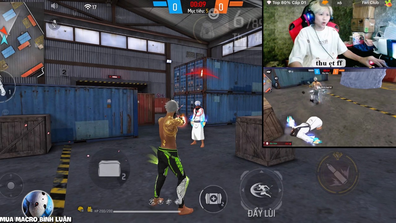 [Free Fire] ĐÁ LIVE DÍ DÍ IDO ICE FF HƠN 1 TRIỆU FOLOW LẠ LẮM