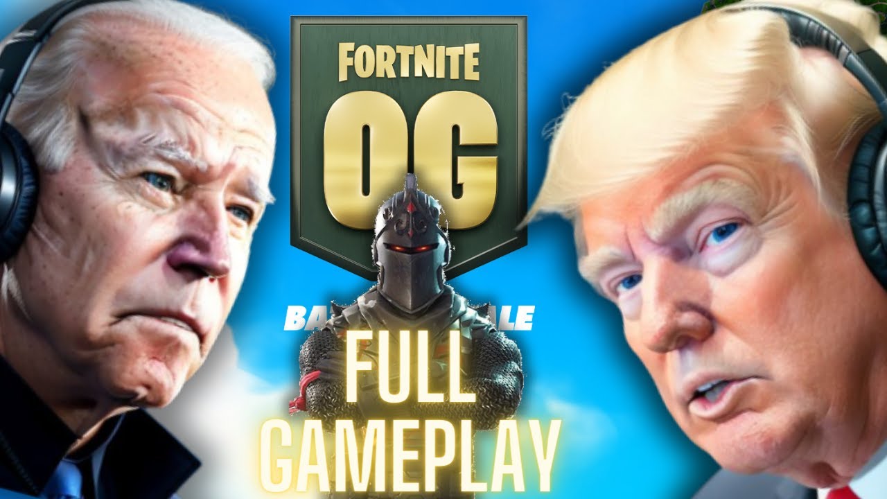 US Presidents Play OG Fortnite (Full Game)