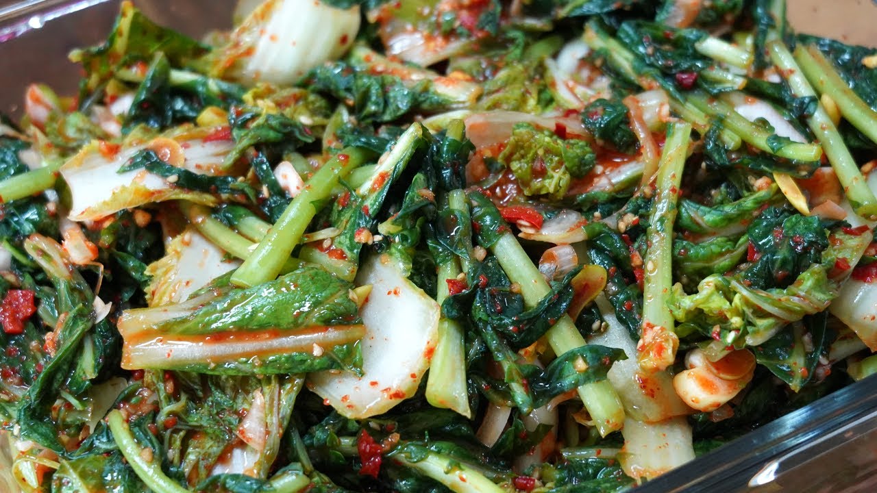 열무 얼갈이김치 황금레시피로 초보자도 大성공😋 요즘 맛있다고 난리난 열무얼갈이김치 맛있게 담는법💯