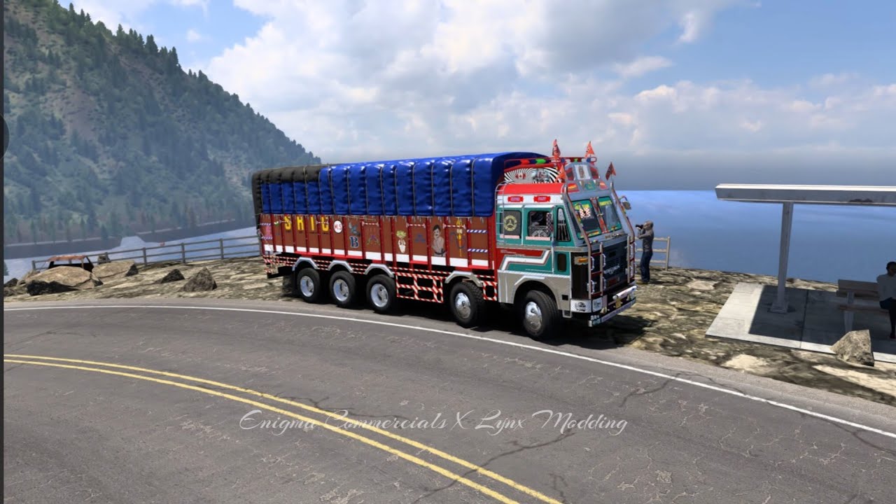TATA TRUCK In GHATS•TATA GILL TRUCK BODY•INDIAN TRUCK MOD • REALISTIC TRUCK MOD