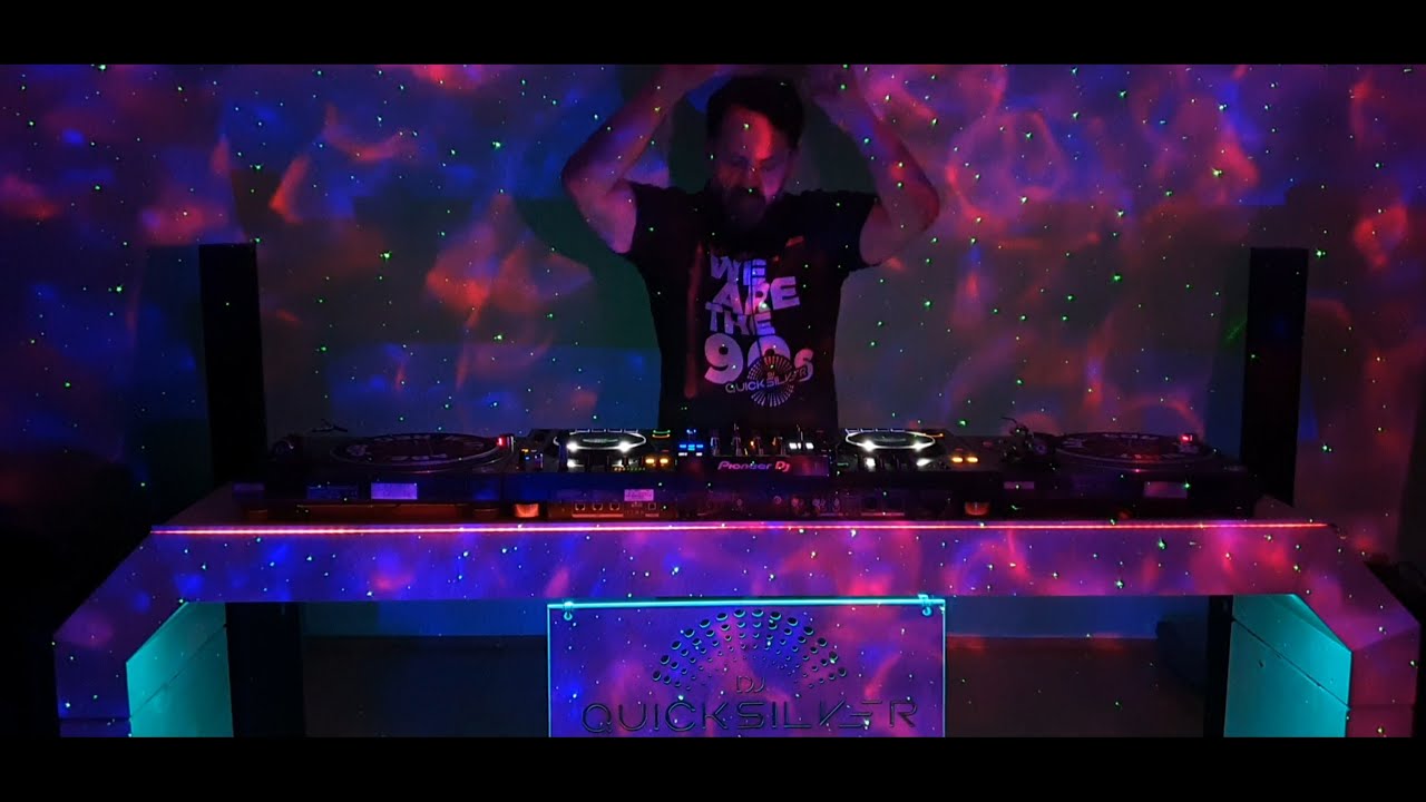 Dj Quicksilver @ home for  Vi Elsker 90's Festival X-Mas Edition 2020