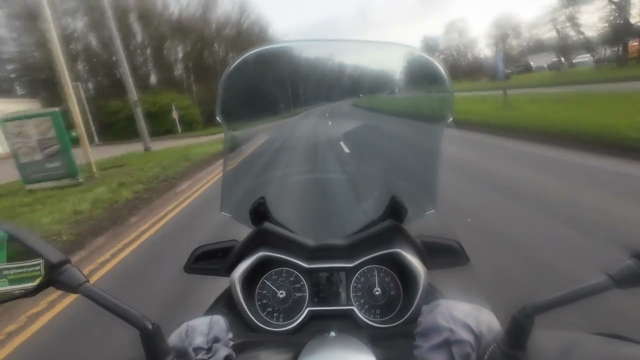 Yamaha Xmax Test Ride After Repair For Customer