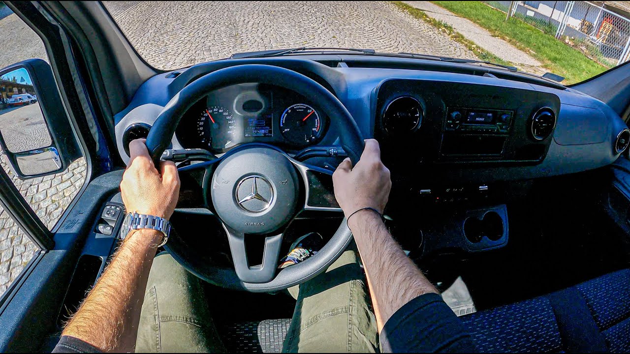 2021 Mercedes Benz eSprinter TOP SPEED, 0-100 | POV Test Drive #900 Joe Black