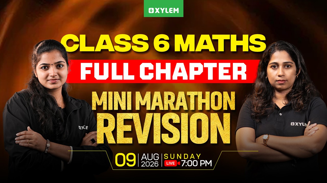 Class 6 Maths | FULL CHAPTER - MINI MARATHON REVISION | Xylem Class 6