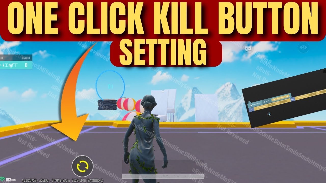 INSTANT PLAYER ELIMINATION TRICK | HOW TO KILL PLAYER IN ONE CLICK WOW MAP PUBG MOBILE