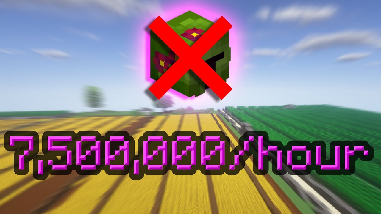 The #1 BEST Budget Farming Method in the GAME (Hypixel Skyblock)