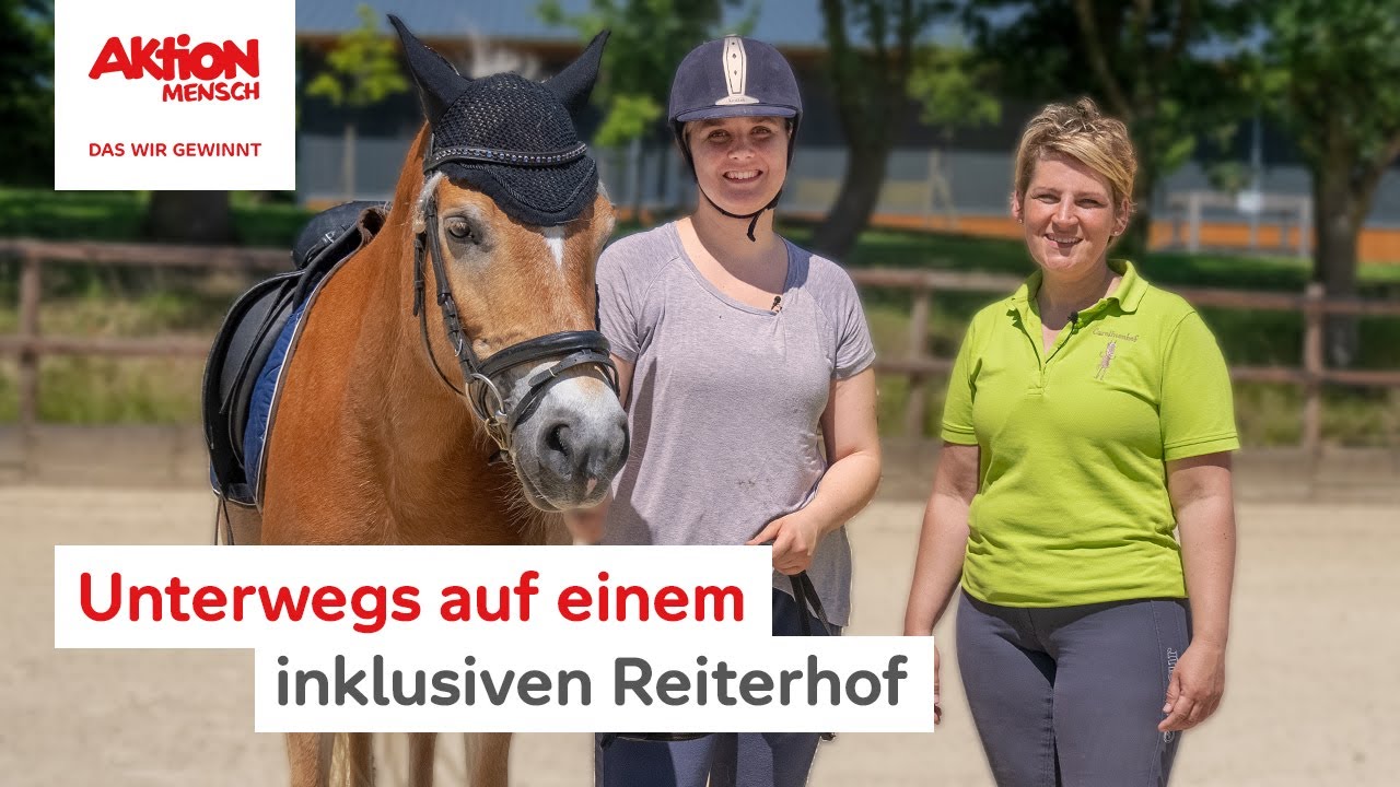 Fabie: Das erste Mal alleine blind reiten 🐴