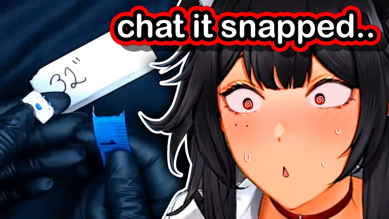 Scarle tried measuring her bewbs then this happened
