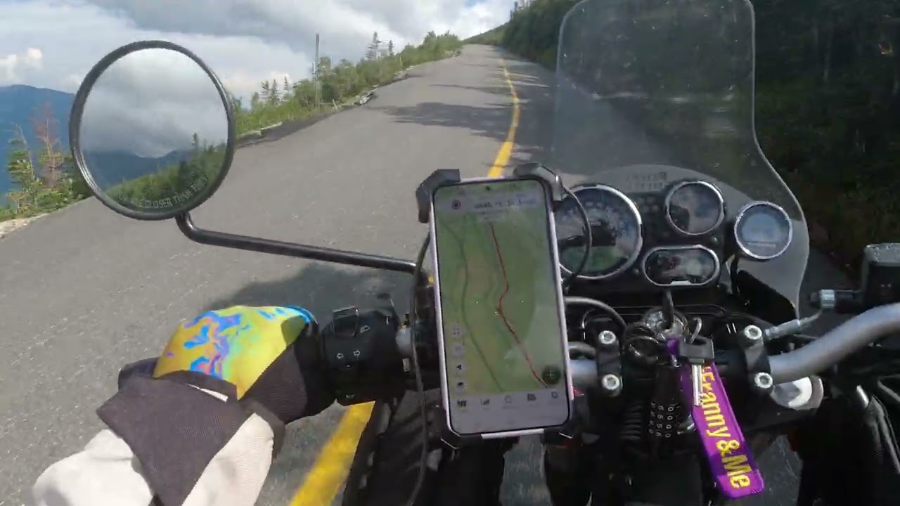 Mount Washington on a Royal Enfield Himalayan - Father and Son camping trip