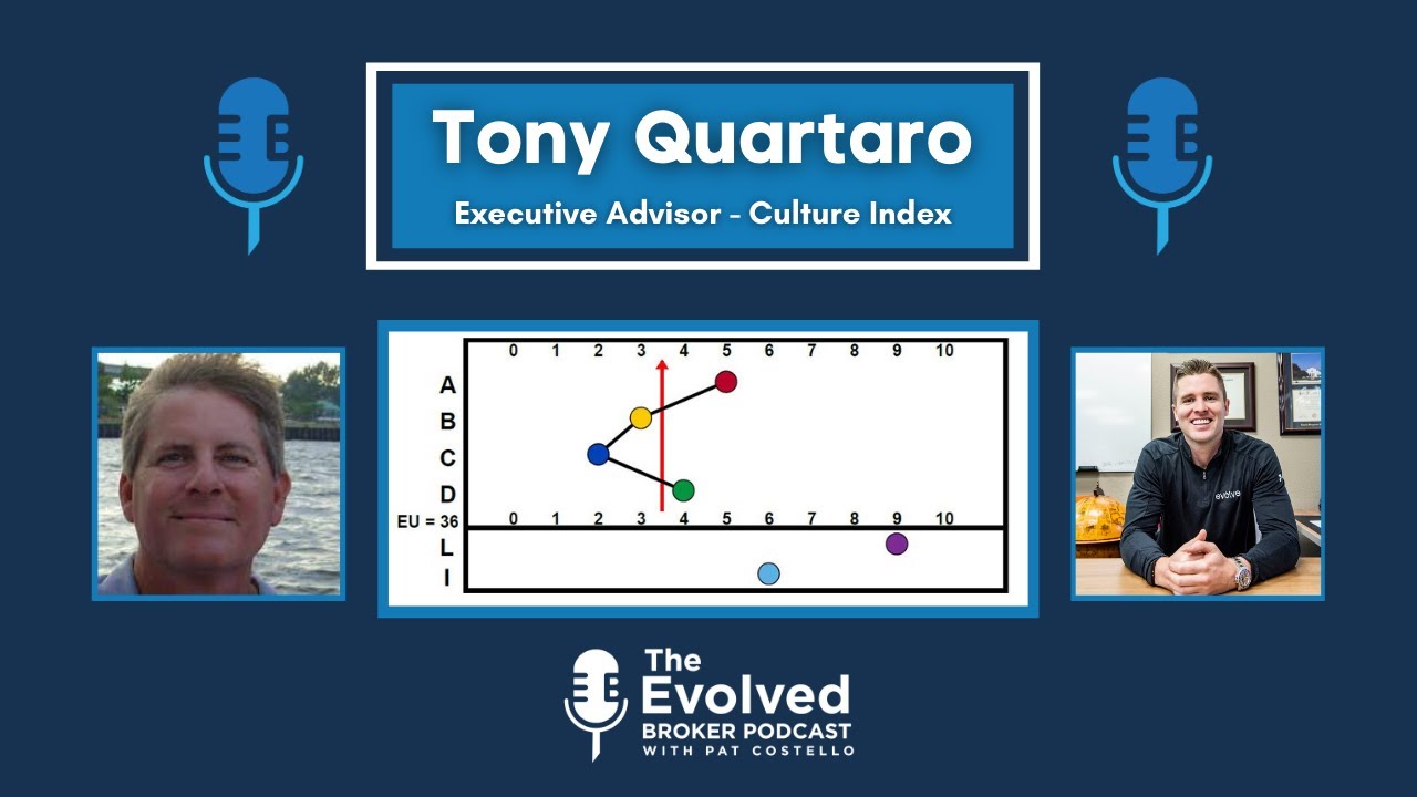 Full Episode #10 - Tony Quartaro (Executive Advisor, Culture Index) - Evolved Broker Podcast