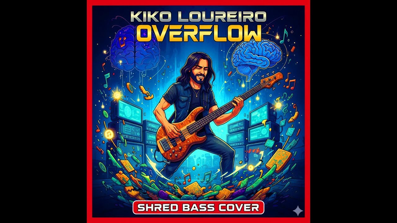 Kiko Loureiro – Overflow | Bass Cover 🇧🇷