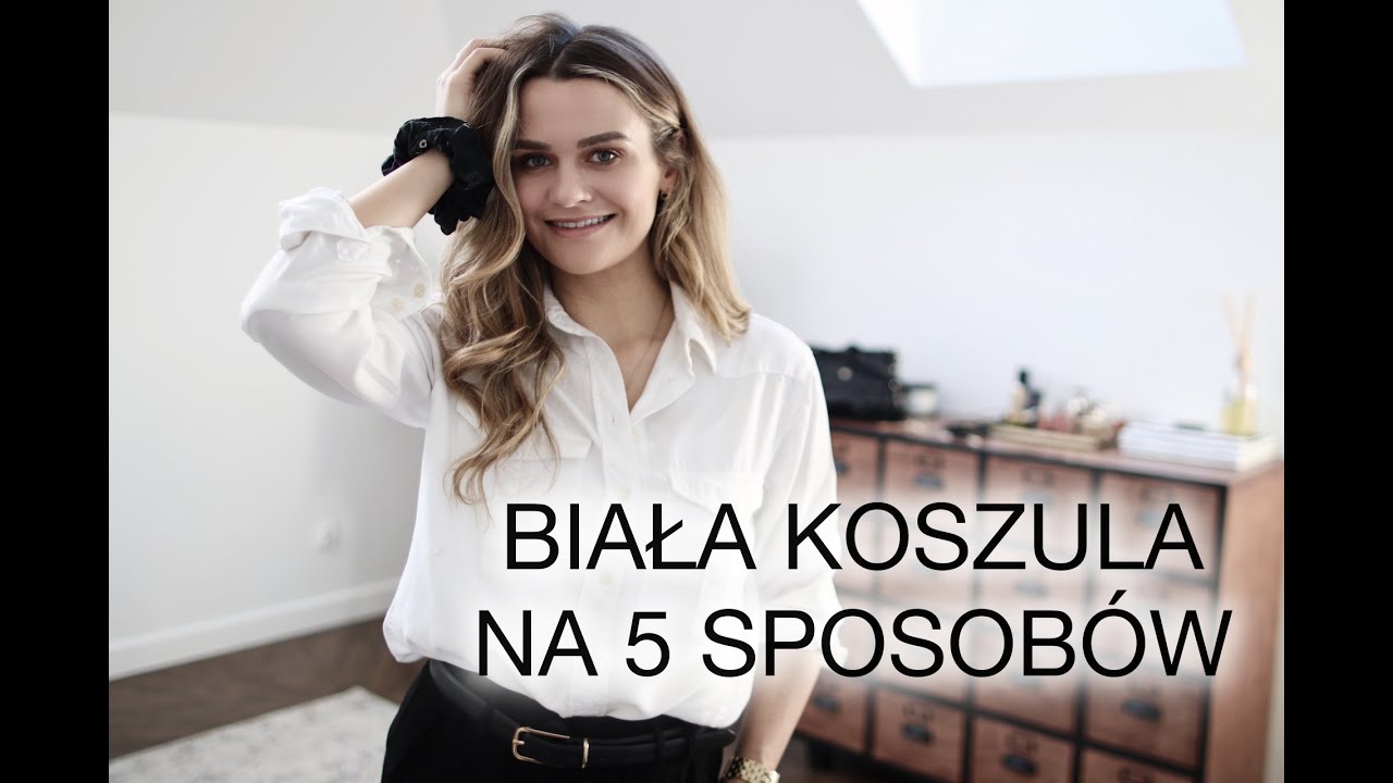 Biała koszula na 5 sposobów I loveandgreatshoes
