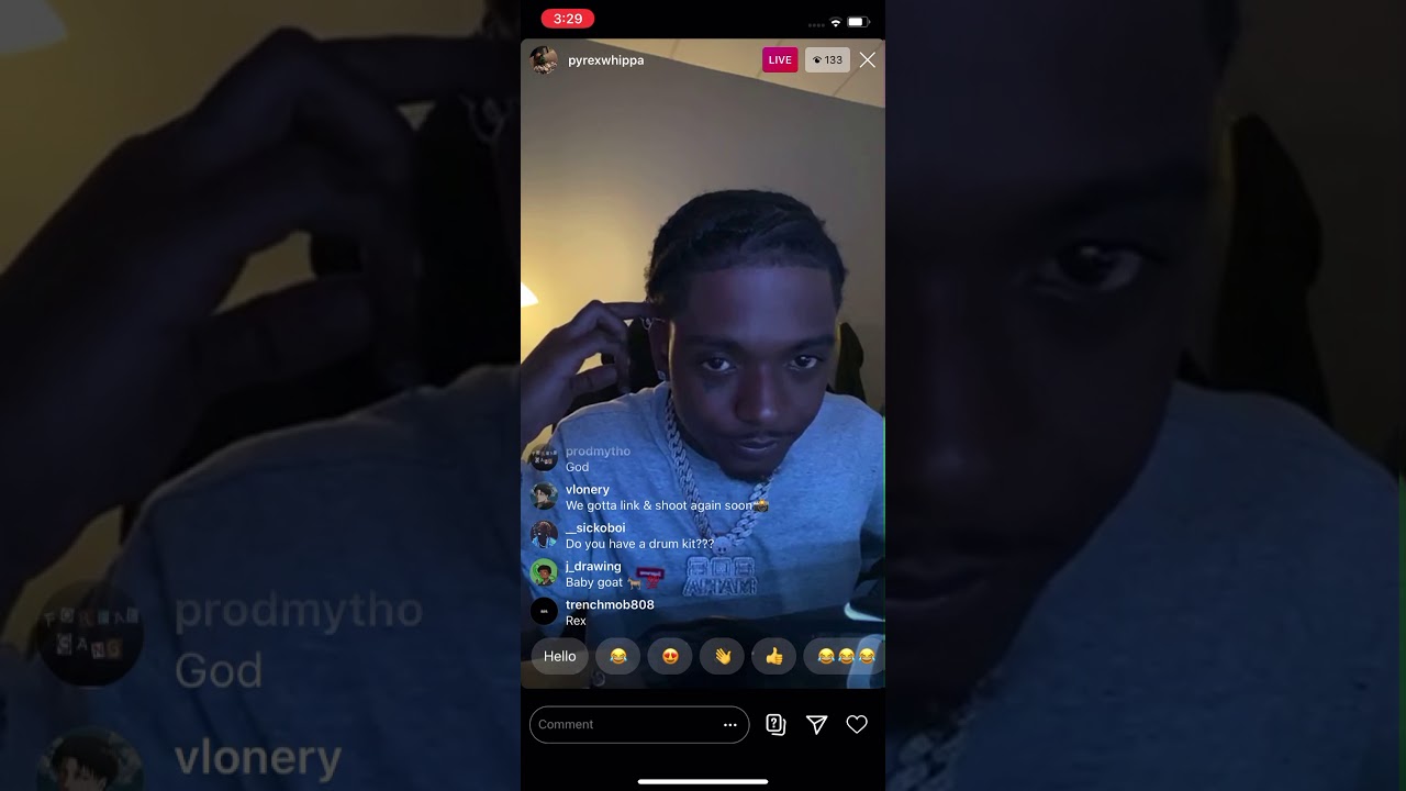 Pyrex Whippa Cooks New Hard Beats At The Studio