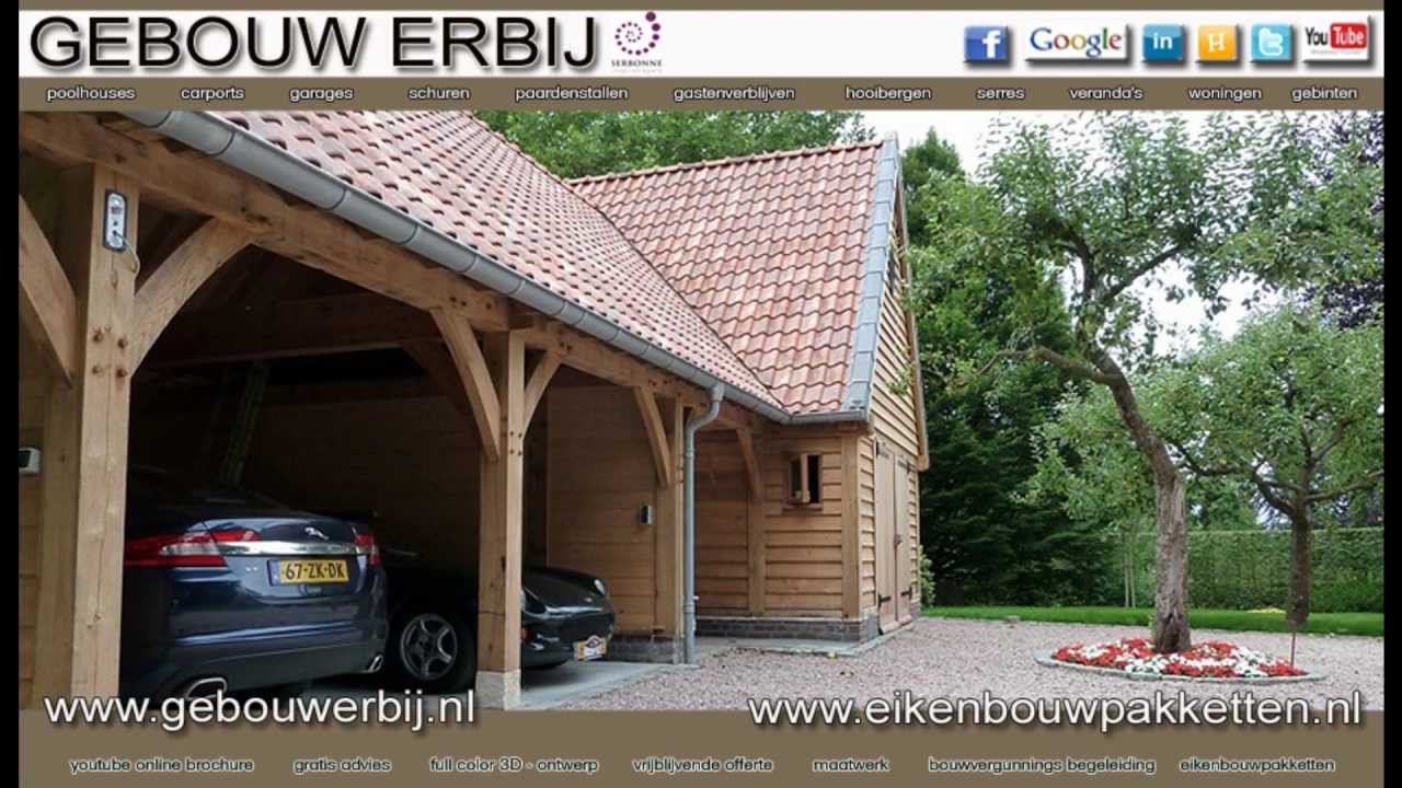 eiken carports eiken garages eiken verandas eiken poolhouses eiken stallen en eiken gebinten