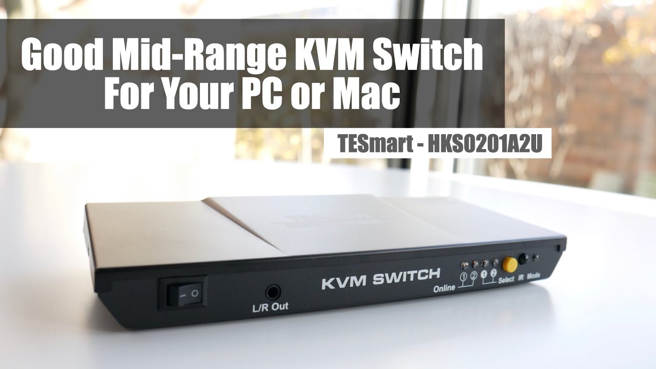 Хороший KVM-переключатель среднего класса для ПК или Mac &mdash; TESmart HKS0201A2U