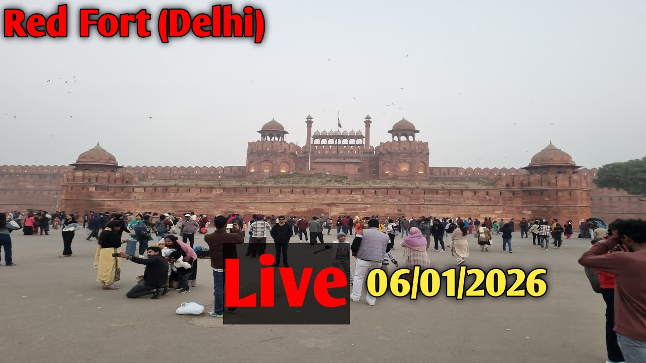 Krishna Bhatt is live From Red Fort,Delhi 😊😇 तो जल्दी से live जुड़े मेरे साथ, और Channel को support.