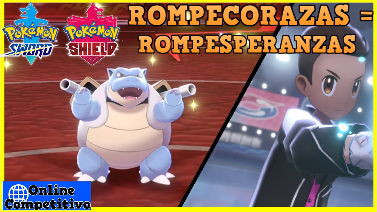 🆚  BLASTOISE ROMPECORAZAS  - Batallas Online Pokémon Espada y Escudo ⚔🛡