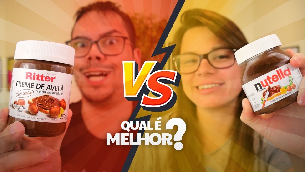 CREME DE AVELÃ NUTELLA vs CREME DE AVELÃ RITTER: QUAL É MELHOR?