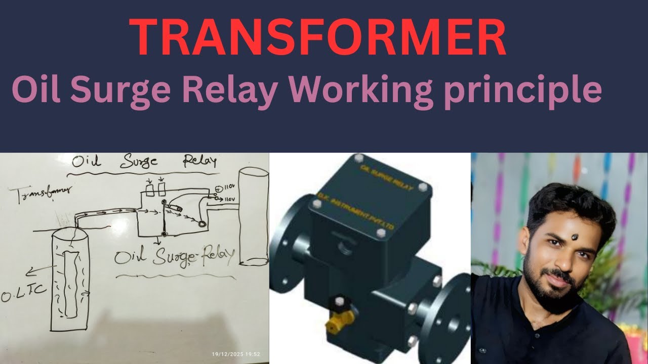 Working principle of Oil Surge Relay|Transformer Oil Surge Relay Function|What is Oil Surge Relay|
