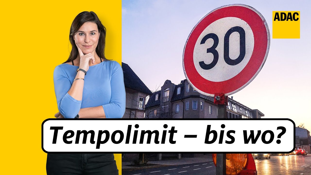 Wie lange gilt eine Geschwindigkeitsbegrenzung? | ADAC | Recht? Logisch!