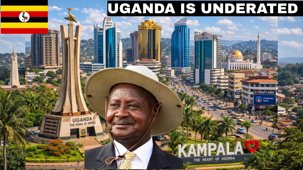 Это Кампала, Уганда, в 2026 году! Самый быстрорастущий мегаполис Африки 🇺🇬