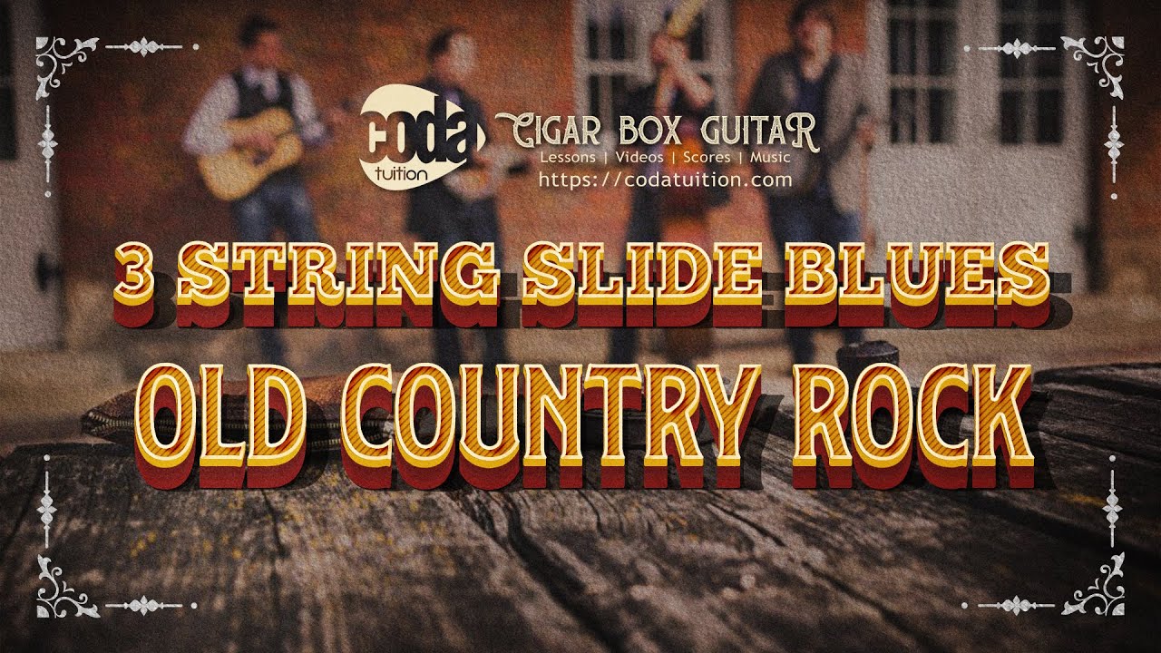 Cigar Box Guitar Slide Blues - Old Country Rock