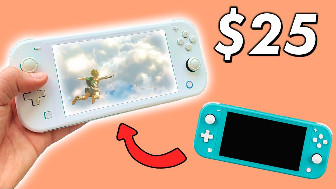 I Transformed my Switch Lite for $25 | StickieTech Review & Unboxing (2021)