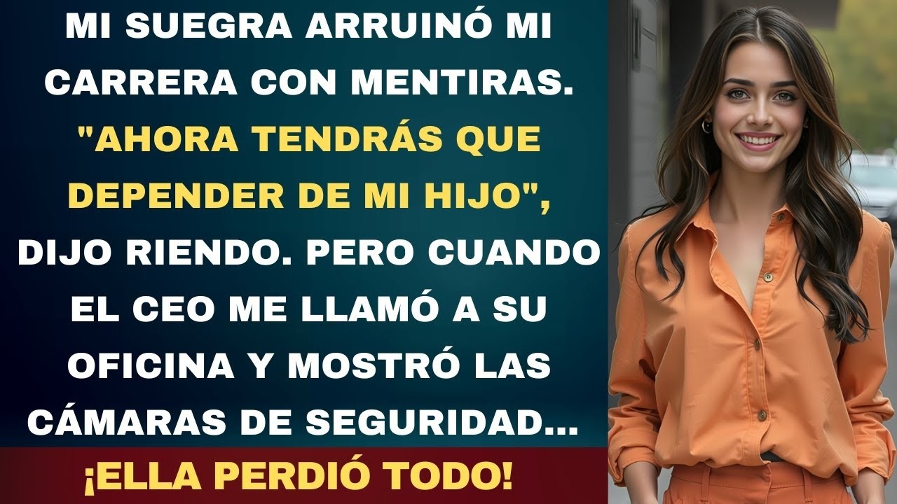Mi Suegra Me Hizo Perder Mi Trabajo, Pero Su Plan Se Volvió En Su Contra Cuando El CEO Reveló