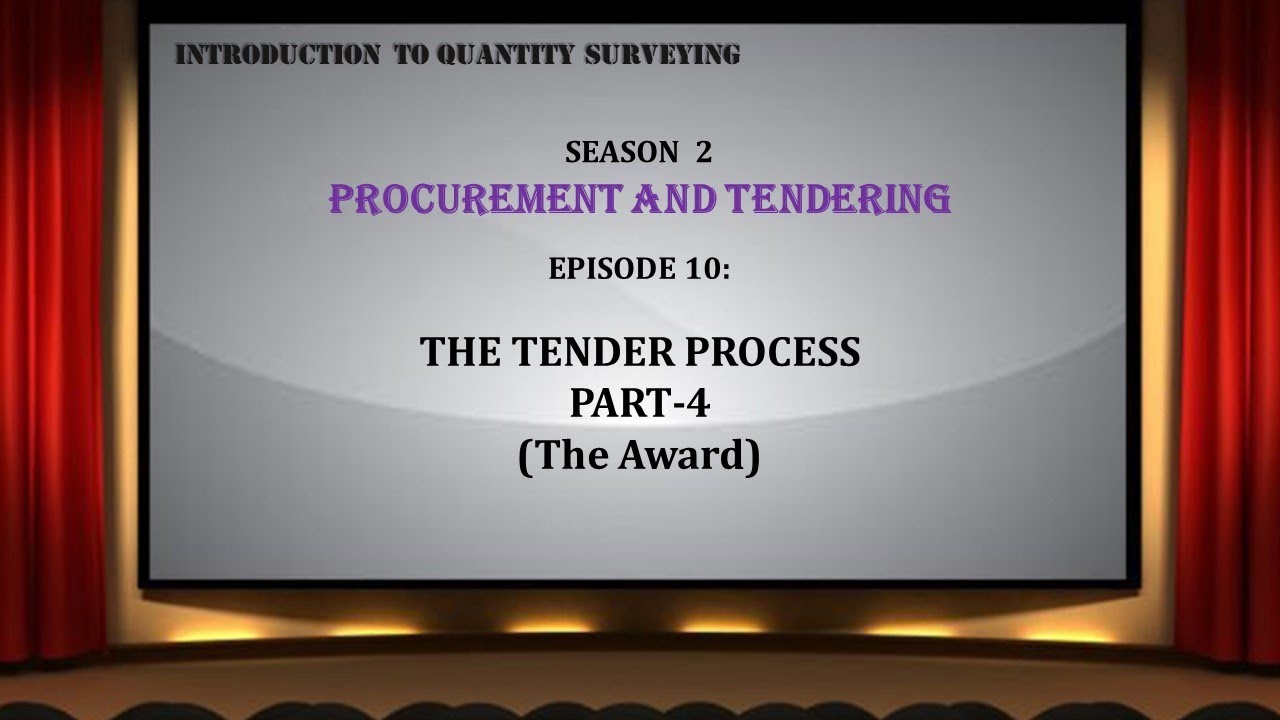 S02E10 The Tender Process Part 4 (The Award)
