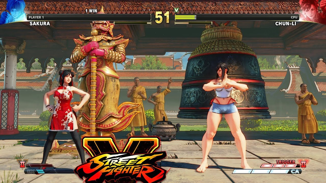 Street Fighter V AE Sakura vs Chun Li PC Mod #5