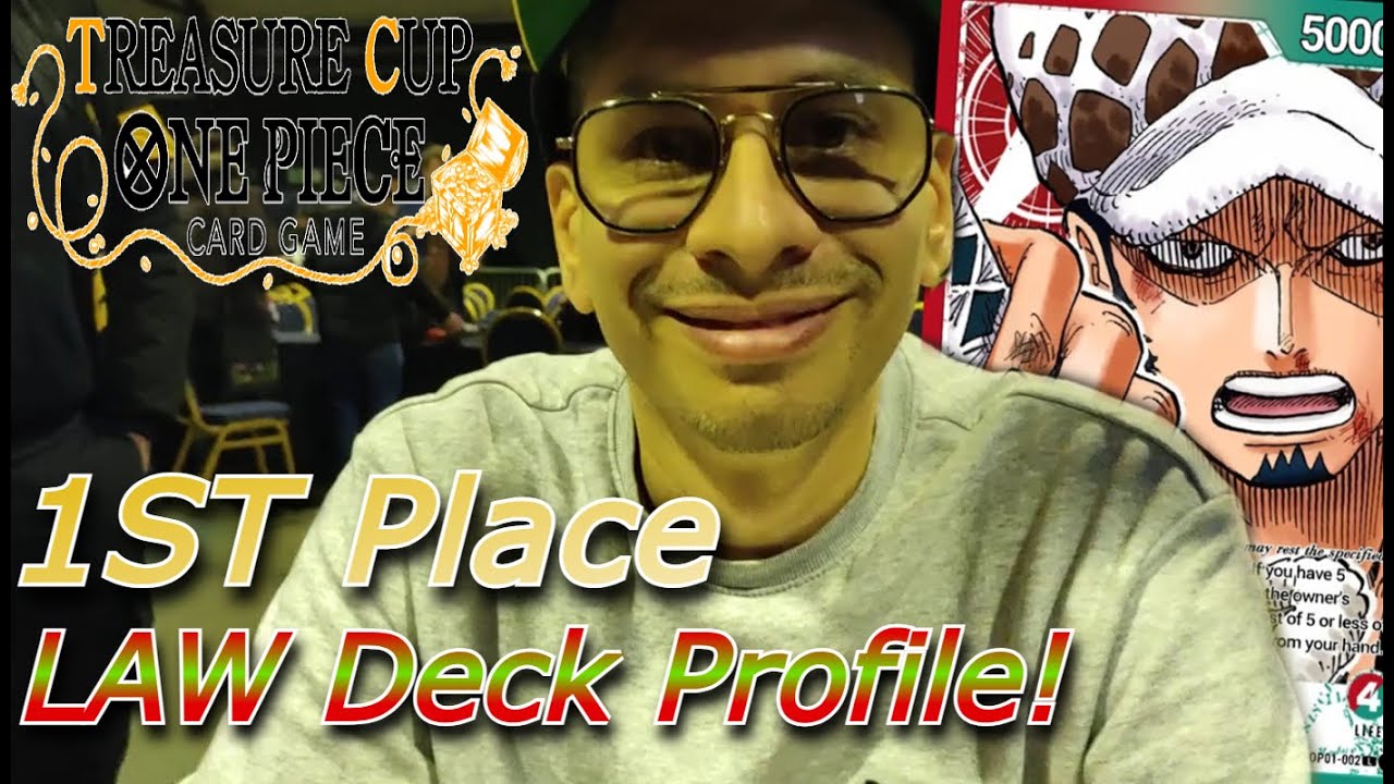 1ST Place UK Treasure Cup In-Depth Law Deck Profile! (OPTCG!)