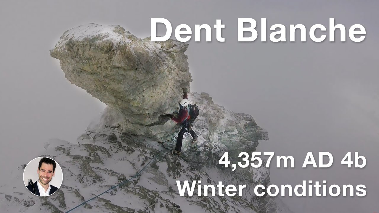 Dent Blanche in Scottish Winter conditions