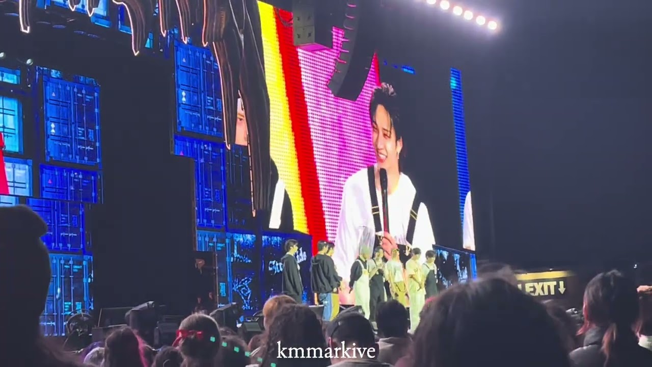 250528 Stray Kids - Bang Chan Ment + photo time | dominATE San Francisco [ENG SUB]