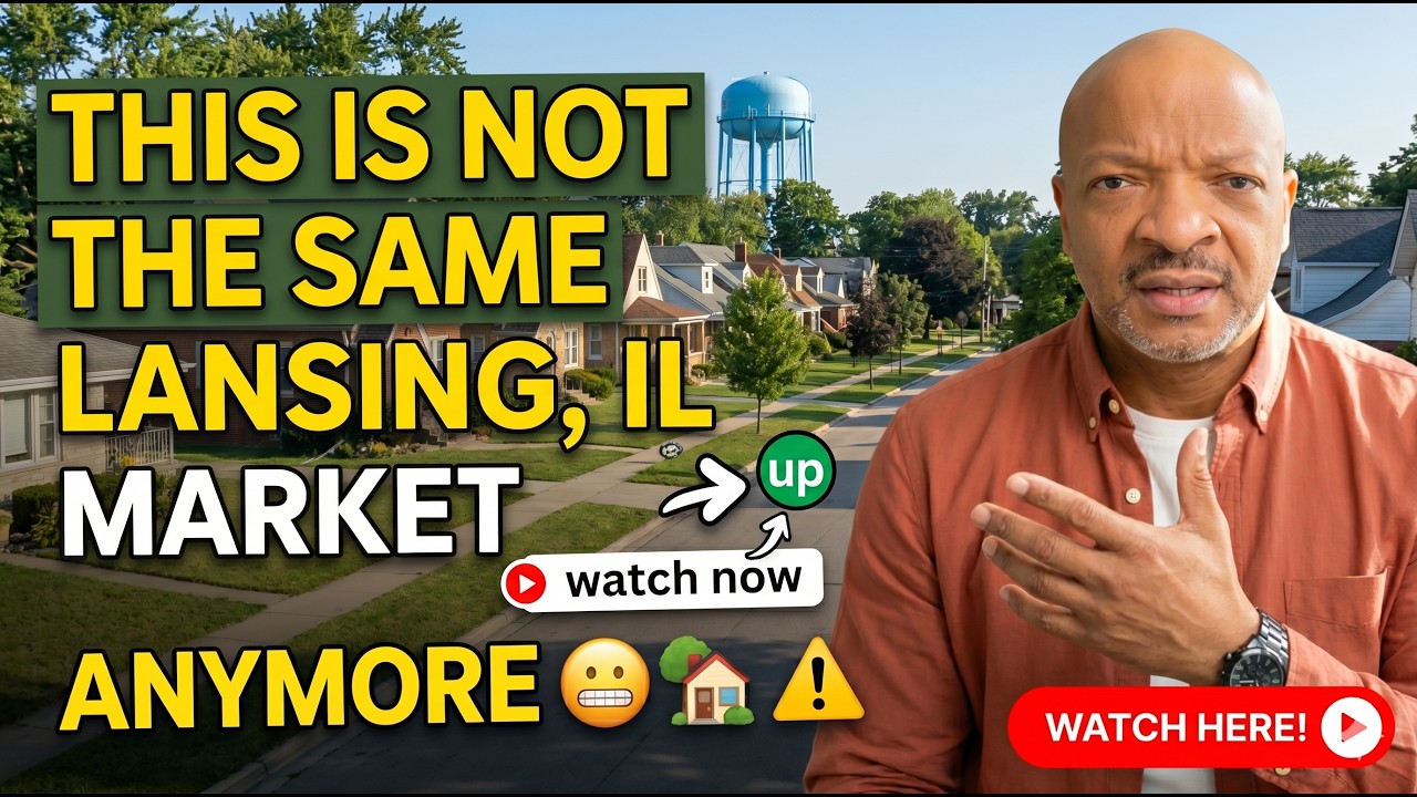 This Isn&rsquo;t the Same Lansing, IL Market Anymore 😬🏡⚠️ Watch Here!
