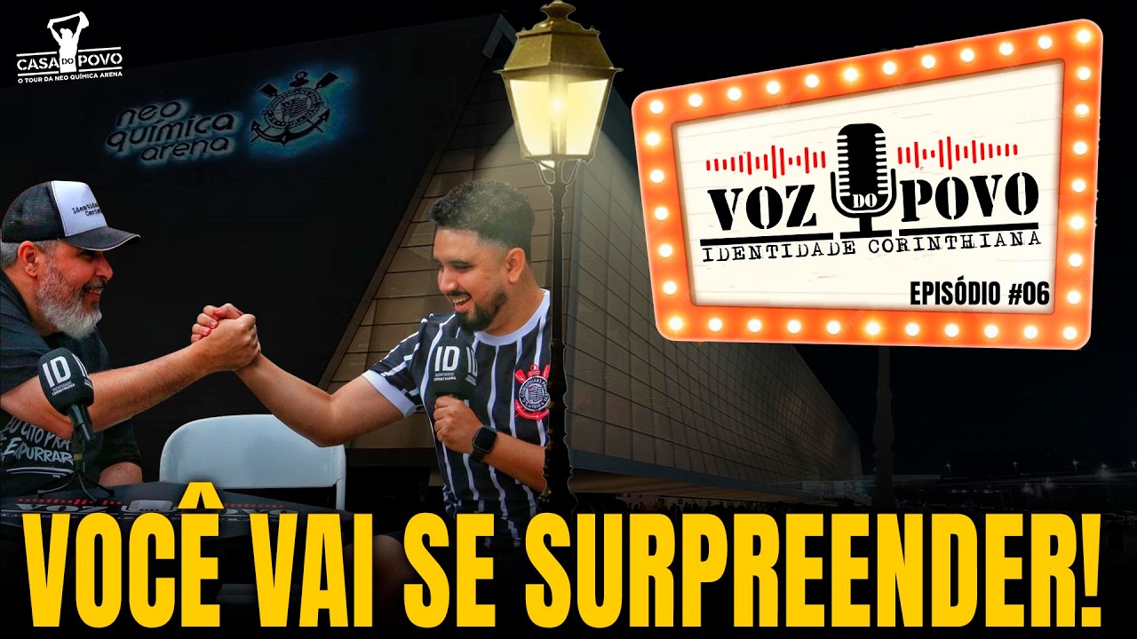 VOZ DO POVO DIRETO do TOUR NA NEO QUÍMICA ARENA - ESSE FOI ESPECIAL!