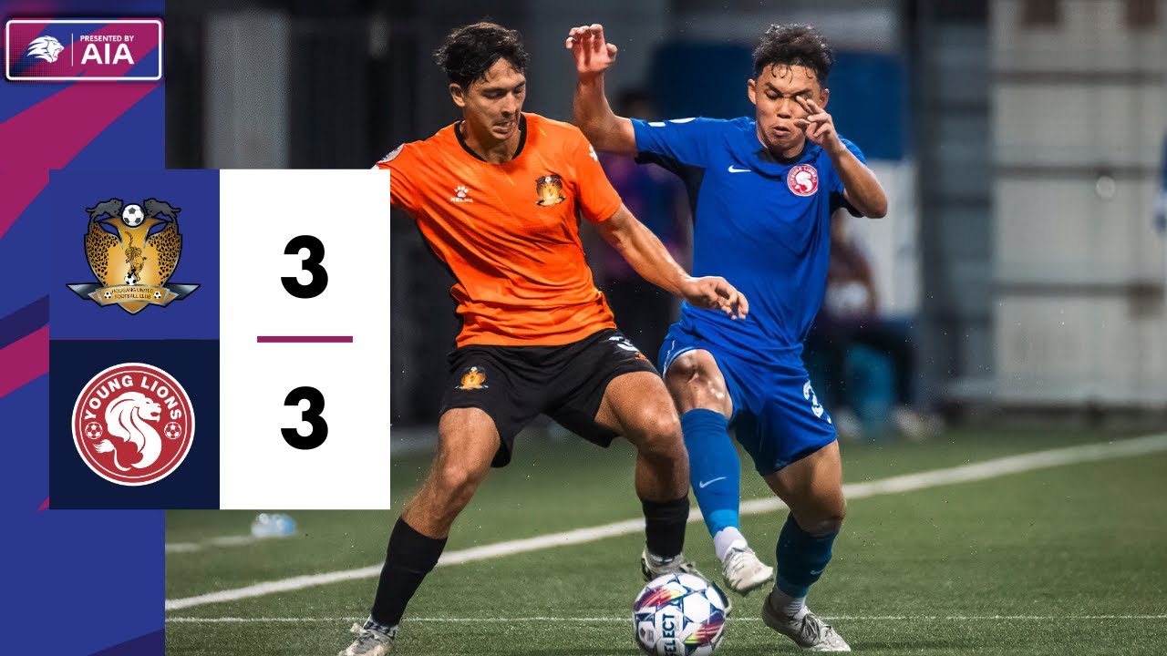 Hougang fight back thrice to rescue a point! | 2024/25 SPL: Hougang United vs Young Lions