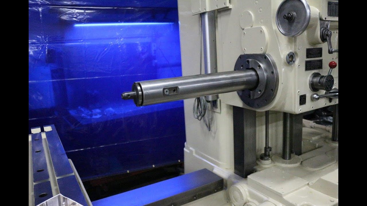 Giddings & Lewis 4” HBM ~ Spindle Tooling Change in & out ~ accepts #40 NST or CAT 50 ~ milled slot