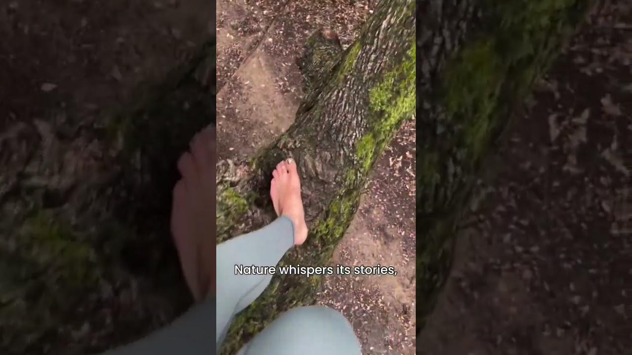 Grounding in Nature: Reconnect with the Earth 🌍✨ #Grounding