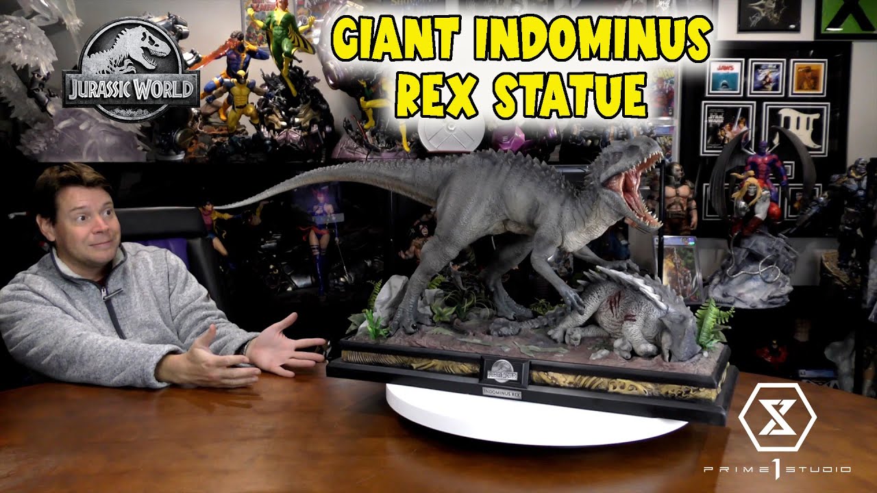 Prime 1 Studio INDOMINUS REX Statue Review from JURASSIC WORLD