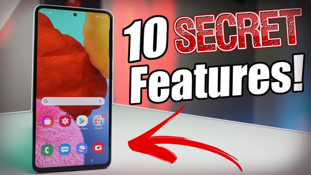 10 секретных функций Samsung Galaxy A51, которые вы должны знать!