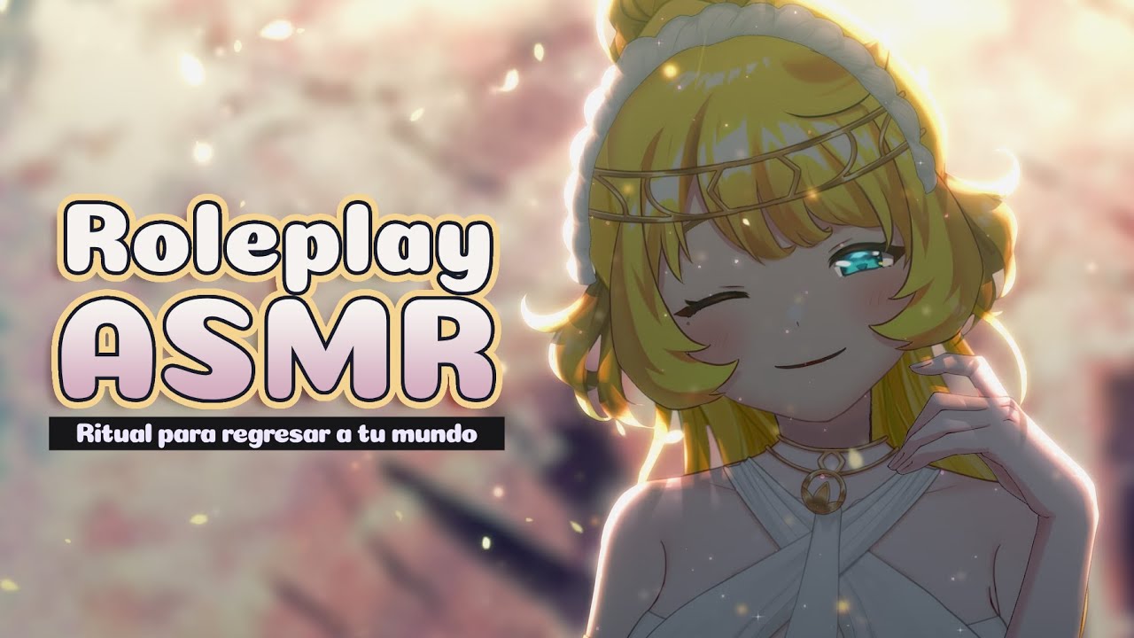 【ASMR roleplay】 Te devolveré a tu mundo con magia, cantos suaves y una limpieza espiritual 🌙✨