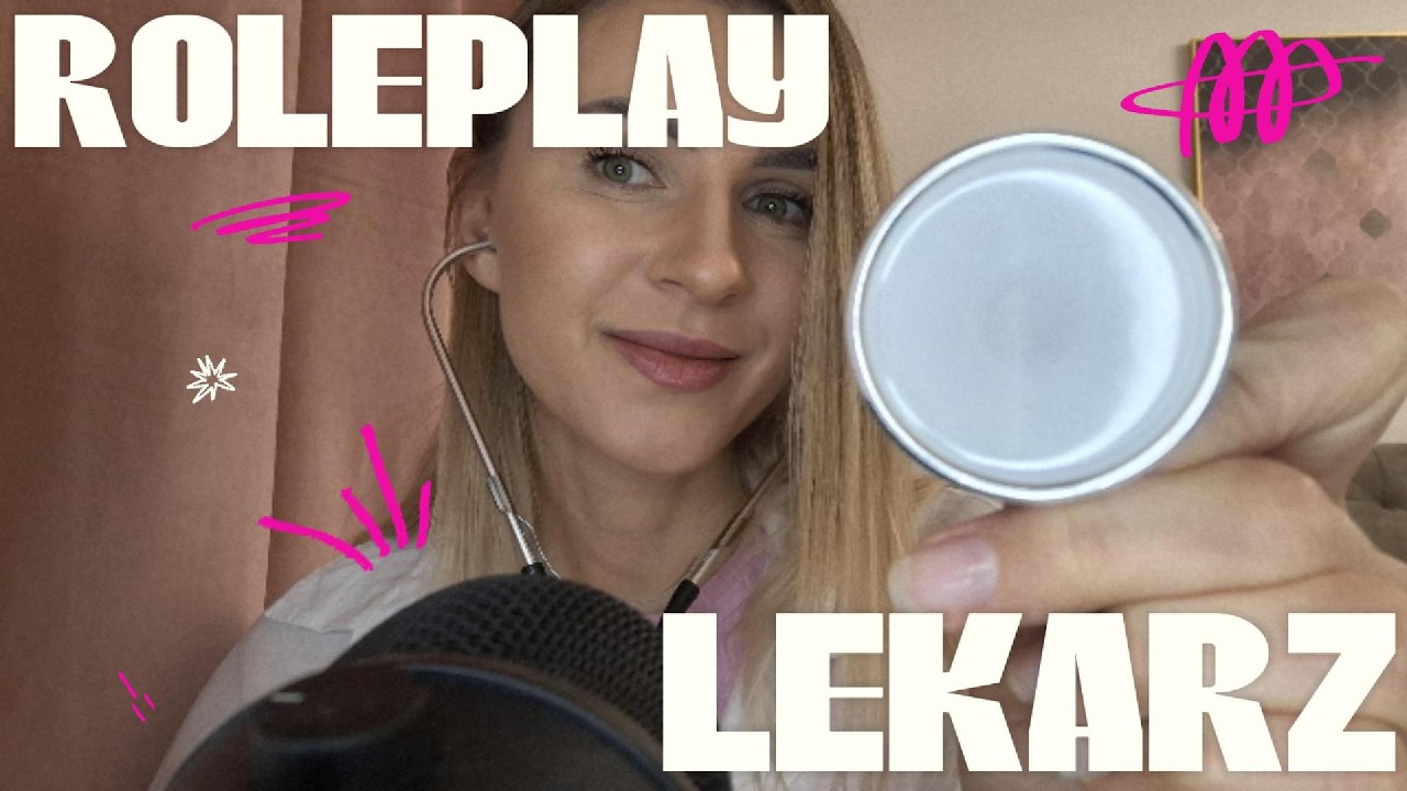 Lekarz ROLEPLAY / ASMR po polsku / Spokojna rutynowa wizyta u miłej lekarki