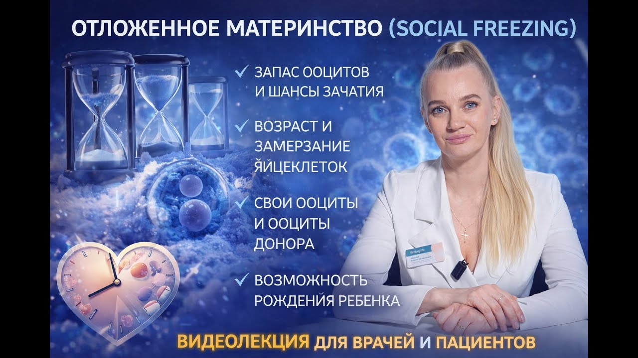 Отложенное материнство. Мария Жарова о том, что необходимо знать для успеха в репродукции