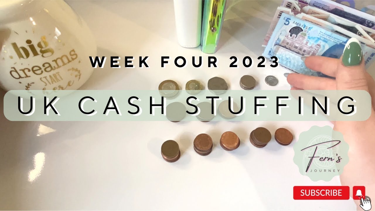 Week 4 UK Cash Envelope Stuffing 2023 | &pound;120 | Low Income Budgeting