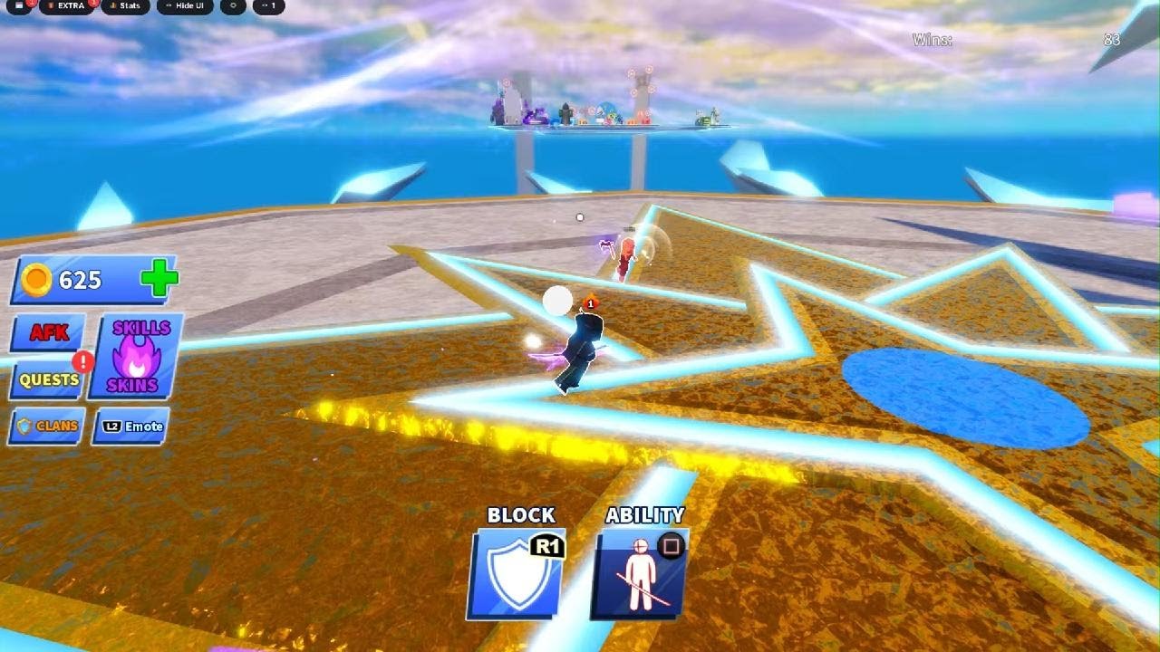 Roblox blade ball played for a bit