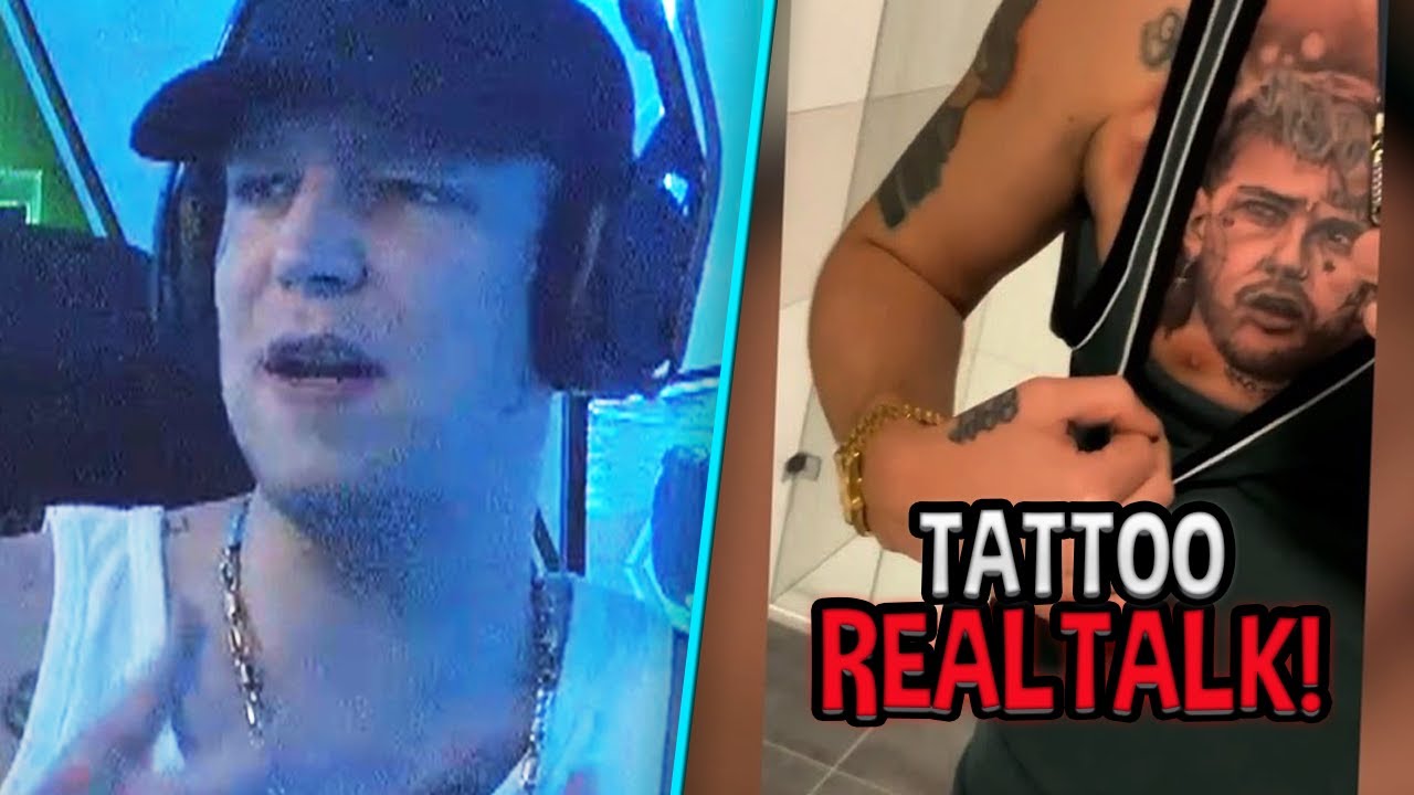 HATE wegen neuem Lil Peep TATTOO? 🤔 MontanaBlack Realtalk