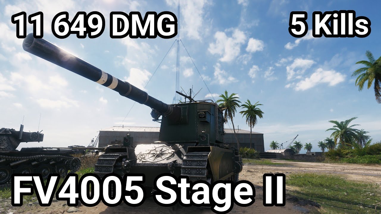 FV4005 Stage II - 11 649 damage / 5 kill / 633 assist