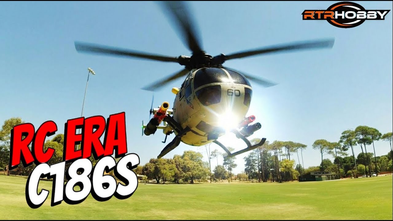 New RC ERA C186S BO105 1/48 Scale Chopper #rtrhobby