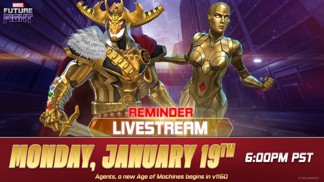 MARVEL Future Fight v1160 Update Livestream